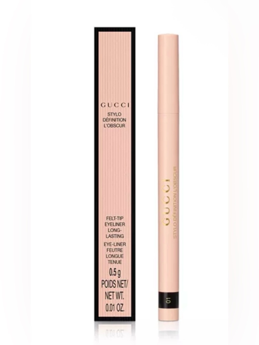 Gucci Black Felt Eyeliner Pen in Eve Black, NIB!!